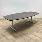 Tweedehands in hoogte verstelbare vergadertafel 240x120 cm,, Gebruikt, Bureau