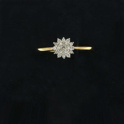 Zonder Minimumprijs - Ring - 18 karaat Geel goud, Witgoud, Handtassen en Accessoires, Ringen