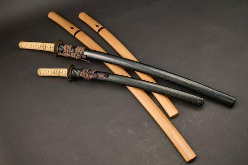 Zwaard - Katana & Wakizashi - Complete monturen met, Antiek en Kunst, Antiek | Overige Antiek