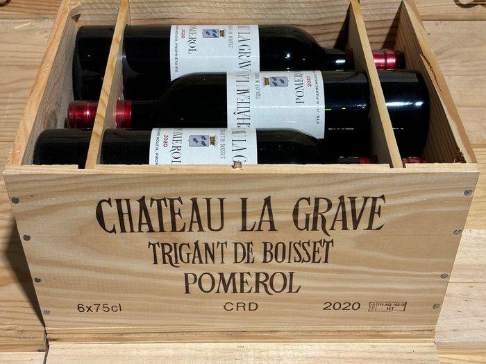 2020 Château La Grave Trigant de Boisset à Pomerol - Pomerol, Verzamelen, Wijnen
