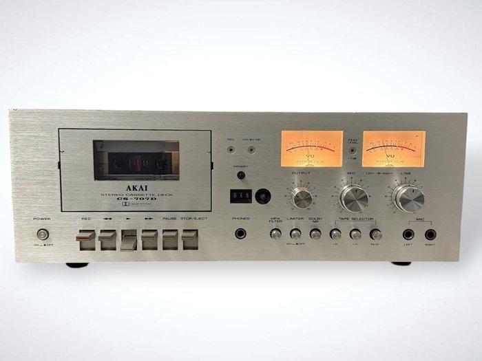 Akai - CS-707D Audiocassette deck, TV, Hi-fi & Vidéo, Radios