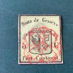 Zwitserland 1845 - Kleine Adelaar Genève - gekeurd -, Postzegels en Munten, Postzegels | Europa | België, Gestempeld