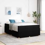 vidaXL Bedframe met matras met matras Zwart 140 x 200 cm, Verzenden, Nieuw