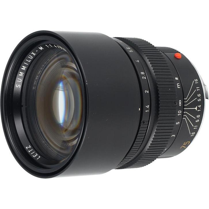 Leica 11815 Summilux-M 75mm f/1.4 | Tweedehands, Audio, Tv en Foto, Foto | Lenzen en Objectieven, Zo goed als nieuw, Verzenden