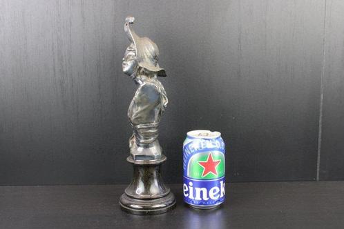 Buste, Art Nouveau floral lady bust. - 30 cm - Marmer,, Antiek en Kunst, Kunst | Designobjecten