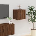 vidaXL Tv-wandmeubel 40x34,5x40 cm bruin eikenkleur, Huis en Inrichting, Kasten |Televisiemeubels, Verzenden, Nieuw