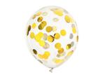 Confetti Ballonnen Goud Deluxe 30cm 6st, Hobby en Vrije tijd, Verzenden, Nieuw