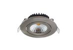 Projecteur LED Encastré Réglable 5W 2700K Nickel - A22032, Verzenden