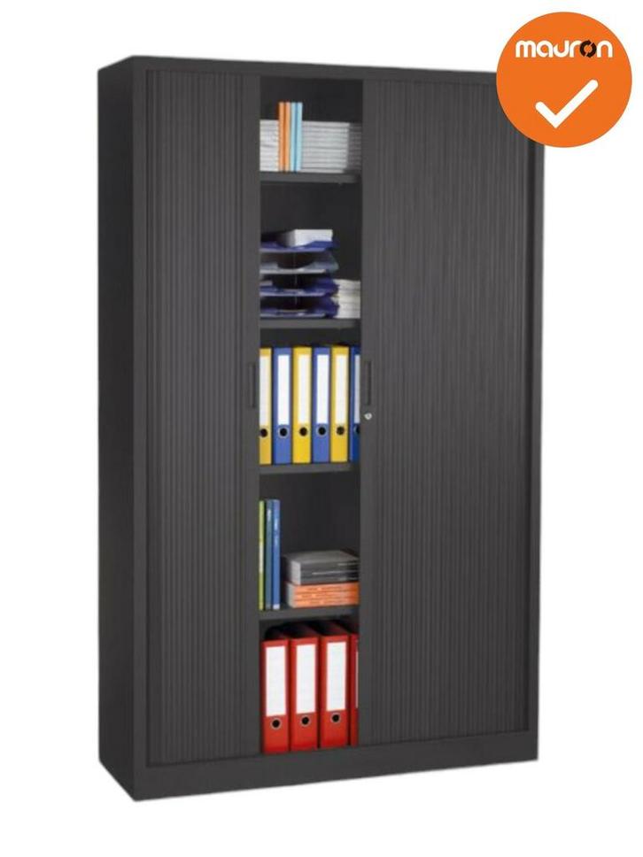 Mauforce Roldeurkast - 198x100x45cm - Kleur naar keuze, Zakelijke goederen, Kantoor en Winkelinrichting | Kantoormeubilair en Inrichting