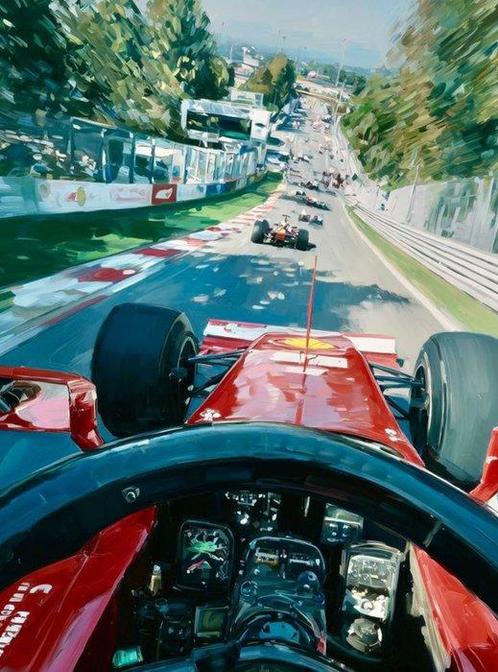 Canvas Fit - Alberto Ricardo - Fórmula 1. El Arte de la, Verzamelen, Automerken, Motoren en Formule 1