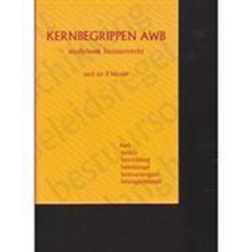 Studieboek Kernbegrippen Awb 9789080054486, Boeken, Schoolboeken, Gelezen, Verzenden