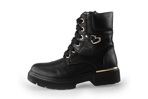 Veterboots in maat 30 Zwart | 5% extra korting, Kinderen en Baby's, Kinderkleding | Schoenen en Sokken, Jongen of Meisje, Zo goed als nieuw