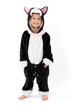 Onesie Zwarte Kat Babypakje 62-68 Kattenpak Kostuum Zwart Pa, Kinderen en Baby's, Ophalen of Verzenden, Nieuw