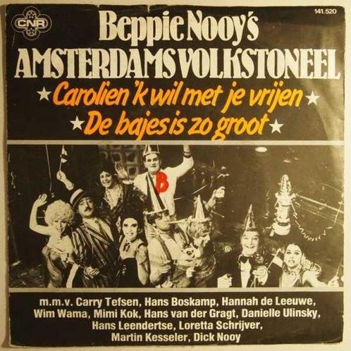 Beppie Nooys Amsterdam Volkstoneel - Carolien k wil met..., CD & DVD, Vinyles Singles, Single, Pop