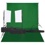 vidaXL Fotostudioset met verlichtingsset en achtergrond, Audio, Tv en Foto, Fotografie | Fotostudio en Toebehoren, Verzenden, Nieuw