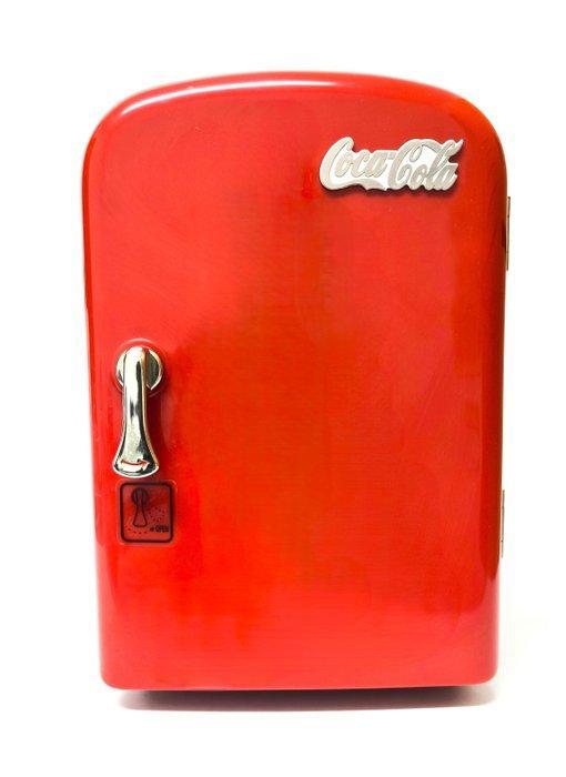 Koelkast - Metaal, Plastic, Staal - Draagbare koelkast Coca, Antiek en Kunst, Antiek | Keukengerei