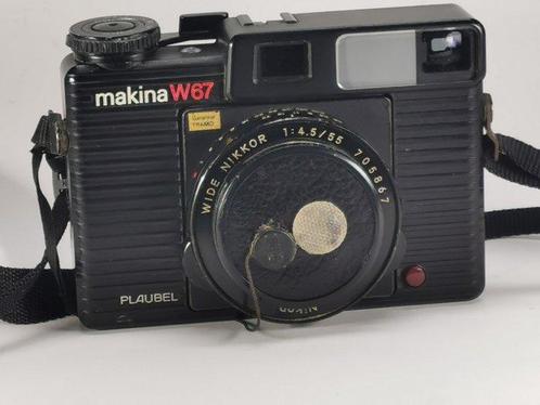 Plaubel Makina W67 with Wide Nikkor 4,5/55mm | 120 / medium, Audio, Tv en Foto, Fotocamera's Analoog