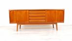 Vintage dressoir | Schuifdeuren | Scandinavisch design | 200, Huis en Inrichting, Kasten | Dressoirs, Ophalen of Verzenden, Nieuw