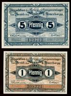 Duitsland. - Guben - 10, 25, 50 pfennig and 1 Mark 1917 -