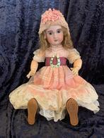 Jumeau 1907 11 Gaaf bisque hoofd met geblazen blauwe ogen, Antiek en Kunst