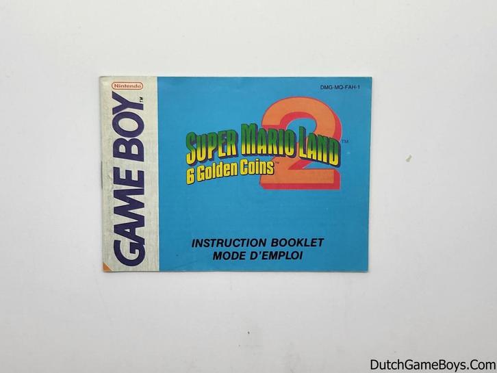 Gameboy Classic - Super Mario Land 2 - 6 Golden Coins - FAH, Games en Spelcomputers, Games | Nintendo Game Boy, Gebruikt, Verzenden