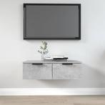 vidaXL Wandkast 68x30x20 cm bewerkt hout betongrijs, Huis en Inrichting, Kasten | Overige, Verzenden, Nieuw