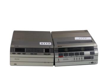 Philips VR2120 & VR2220 Portable - VCC | Video2000 | V2000, Verzenden
