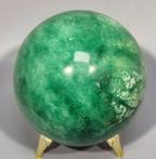 Smaragdgroene Aventurijn minerale steen Bol - 90×90×90 mm -