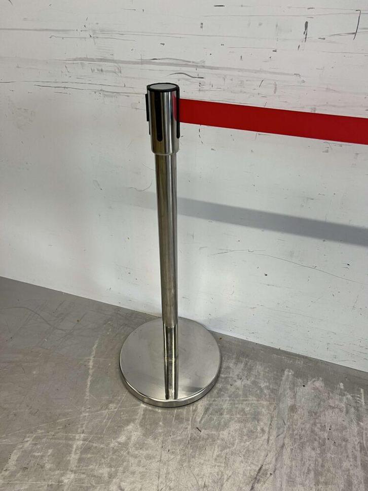 Saro Afzetpaal Afzetband zwart met trekband 180 cm Horeca, Zakelijke goederen, Horeca | Overige, Ophalen of Verzenden