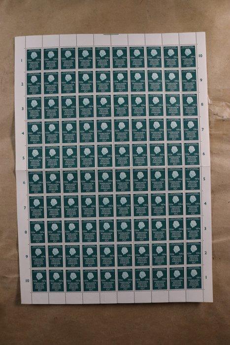 Pays-Bas 1964/1980 - Lot de 36 fiches complètes, Postzegels en Munten, Postzegels | Nederland