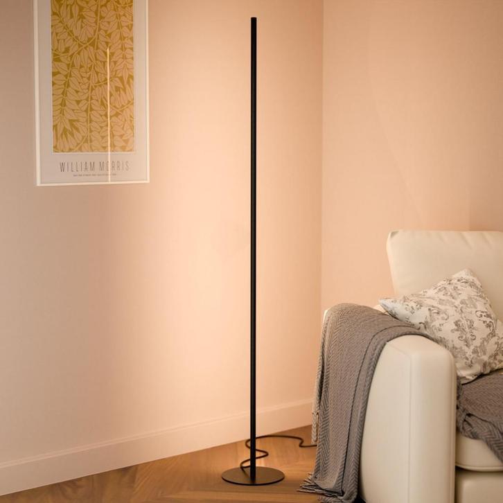2dekans | Nolt vloerlamp Staande Lamp - Stalamp Dimbaar -, Huis en Inrichting, Lampen | Vloerlampen, Ophalen of Verzenden