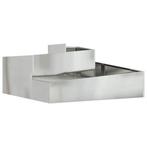 Gegalvaniseerd Staal | Tweede Kansje | OP = OP! (bloempot), Tuin en Terras, 40 cm of meer, Verzenden, Vierkant, Nieuw