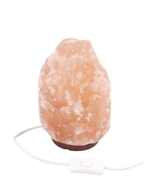 Zoutlamp 8 tot 10kg - Himalayazout / Zoutsteen (Haliet) -..., Huis en Inrichting, Lampen | Tafellampen, Nieuw, Ophalen of Verzenden