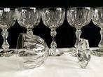 Prachtige antieke kristallen wijnglazen - Service à liqueur, Antiek en Kunst