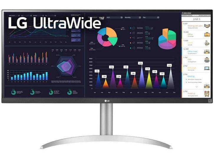 LG 34WQ650-W - UltraWide™ Monitor 2560x1080 100Hz HDR - Wit, Computers en Software, Monitoren, Zo goed als nieuw, Verzenden
