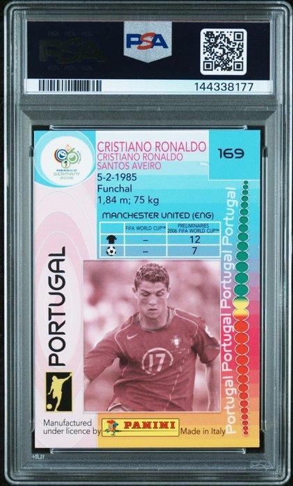 2006 Panini World Cup Trading Cards Cristiano Ronaldo #169, Collections, Autocollants