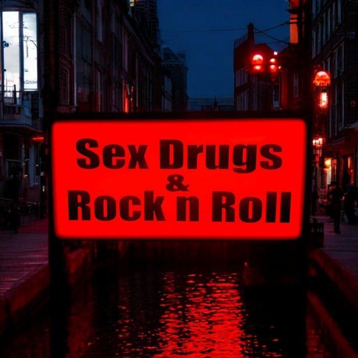 Reclamebord - Amsterdam Red-lights Sex Drugs and Rock n, Antiek en Kunst, Curiosa en Brocante