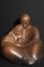 sculptuur, Heilige familie - 14 cm - Terracotta