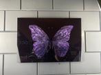 Mike Blackarts - Purple Butterfly with diamonds plexiglass