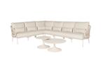 SUNS Tosca loungeset XL camel sand met Nova loungetafels, Nieuw