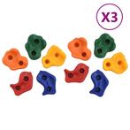 vidaXL Klimstenen 30 st met touw meerkleurig, Verzenden, Nieuw