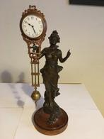 Mystery slingerklok - Junghans -   Brons - 1910-1920, Antiquités & Art, Antiquités | Horloges