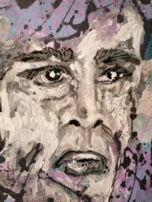 Adélaïde Leferme - Abandon grece antique héros couple amour, Antiek en Kunst, Kunst | Schilderijen | Modern