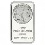 5 Troy Ounce - Zilver .999 - SilverTowne Circulated