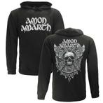 Amon Amarth Grey Skull Hoodie Trui - Officiële Merchandise, Kleding | Heren, Nieuw