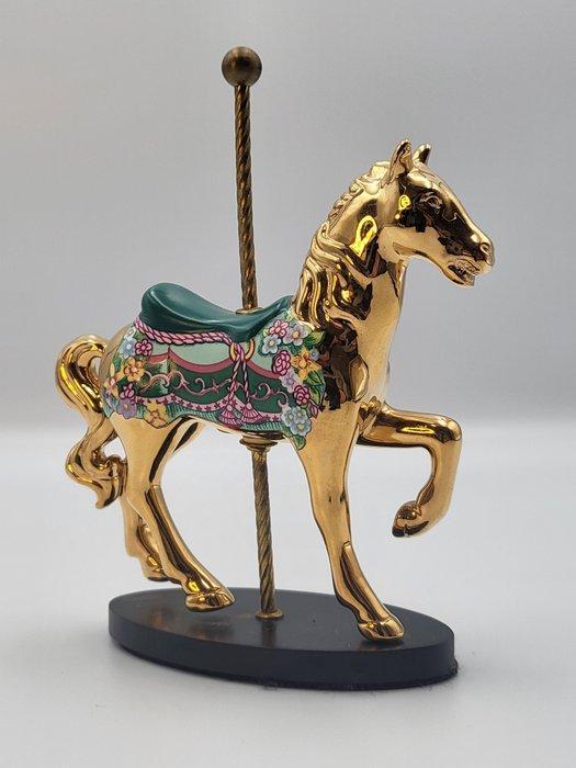 Fabergé ei - The Franklin Mint – 24KT Golden Carousel –, Antiek en Kunst, Antiek | Speelgoed
