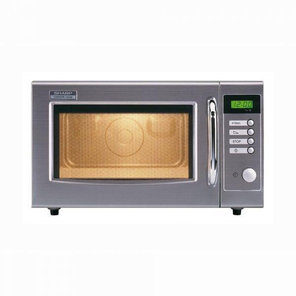 Sharp RVS magnetron | 1kW | 5 vermogen instellingen | 230V, Zakelijke goederen, Horeca | Keukenapparatuur, Nieuw in verpakking