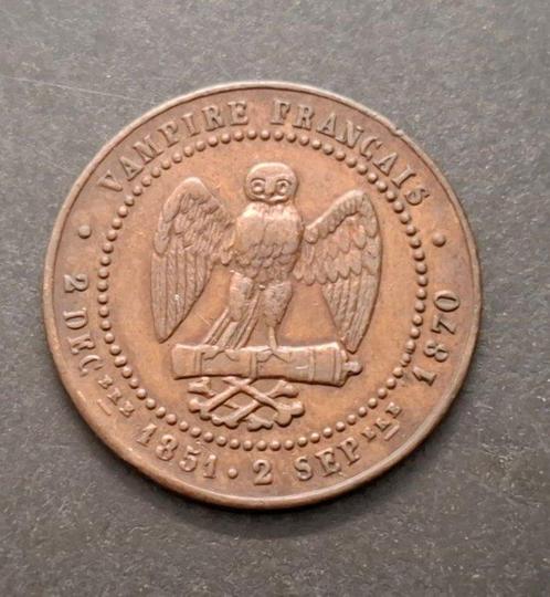 Frankrijk. Napoléon III. 5 Centimes (module) 1870. Monnaie, Postzegels en Munten, Munten | Europa | Euromunten
