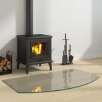 vidaXL Glasplaat openhaard 100x60 cm, Doe-het-zelf en Bouw, Glas en Ramen, Verzenden, Nieuw