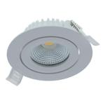 IP44 LED inbouwspot kantelbaar 5 Watt Dim to Warm, Verzenden, Nieuw, Aluminium, Netvoeding